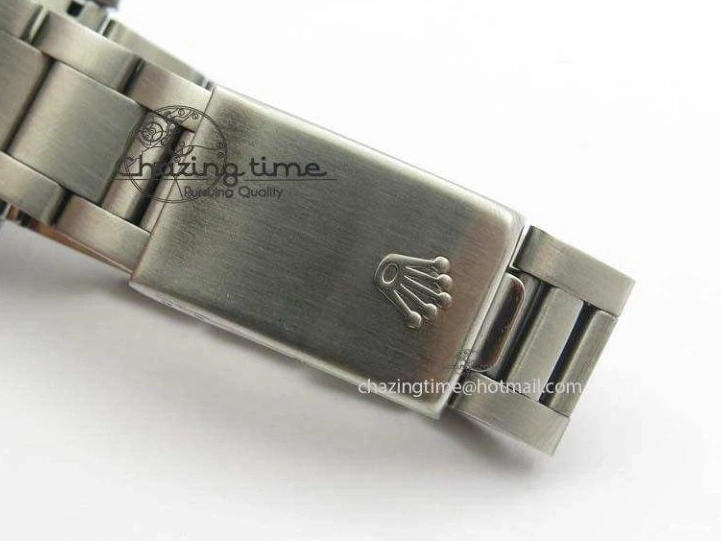 MiroTime 0421 ComfortFit Vintage 1680 Submariner No Date SS White Dial On SS Bracelet A 3855